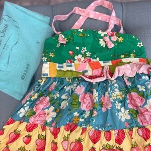 Matilda Jane Floral and Strawberry Print Knot Dress